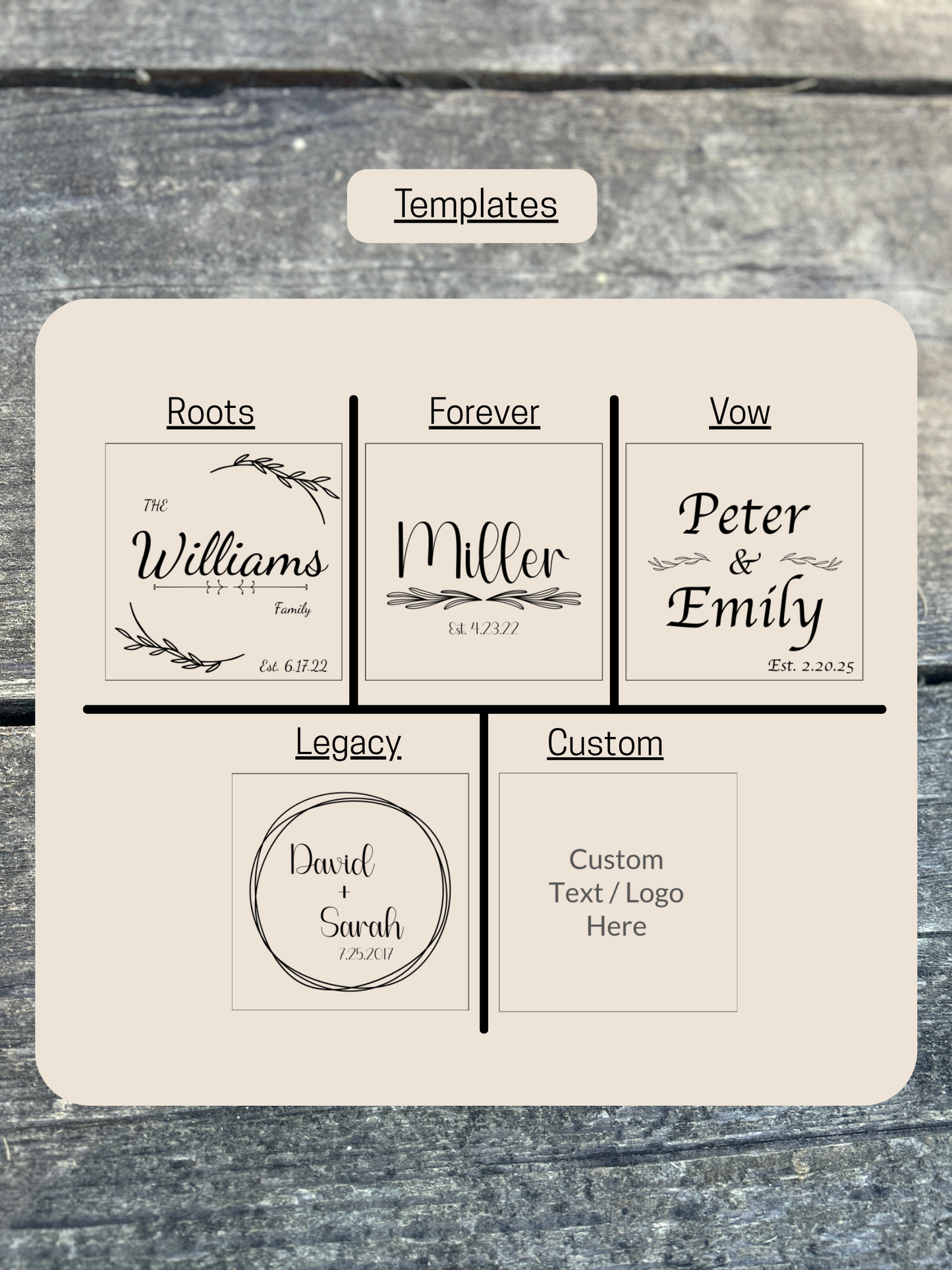 Ever After Coaster Wedding Favor