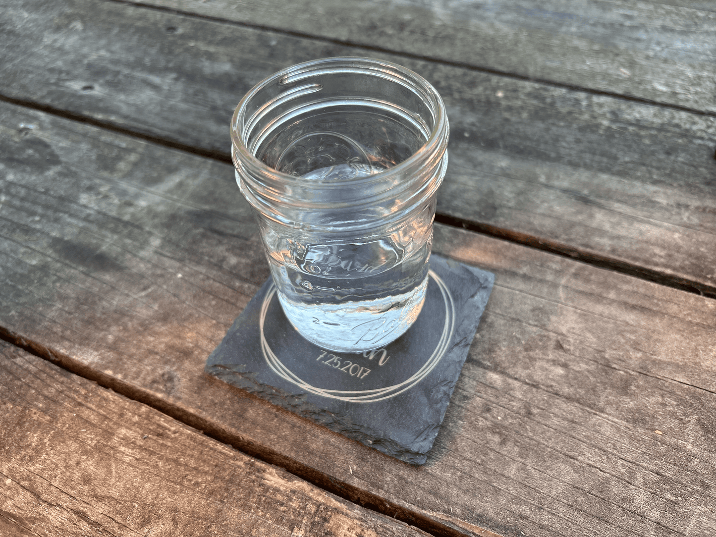 Ever After Coaster Wedding Favor