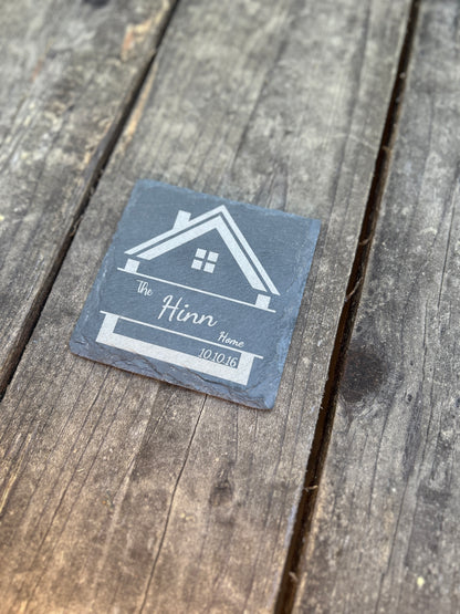 Welcome Home Coaster - 4 Pack