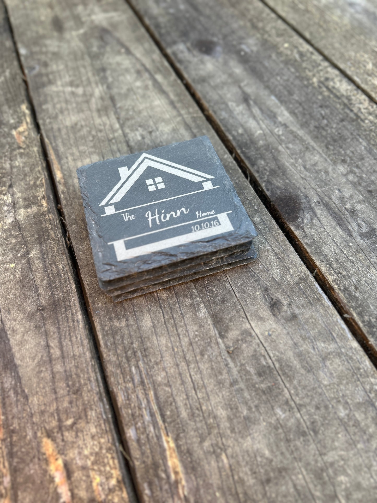 Welcome Home Coaster - 4 Pack