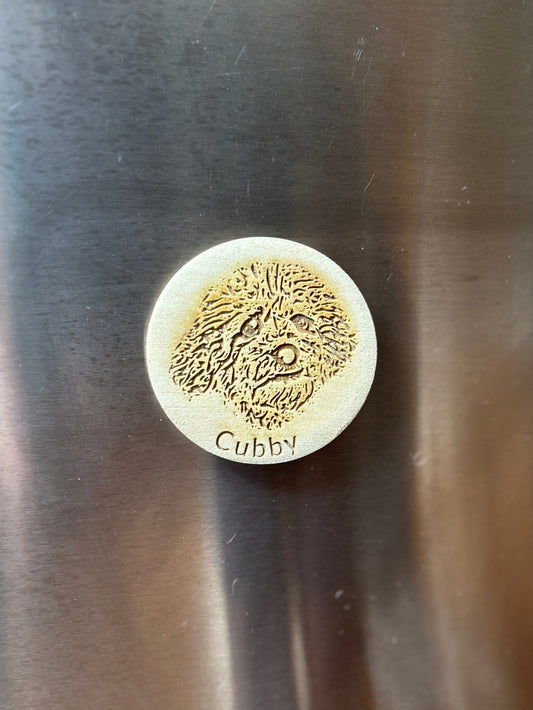 Pet Portrait Magnet