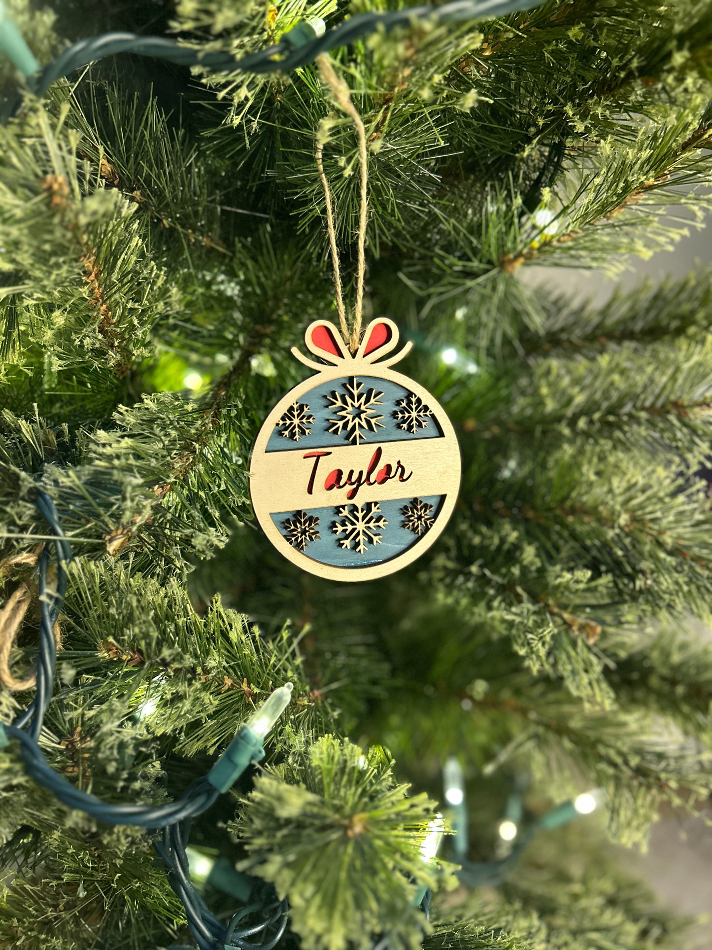 Custom Name Ornament