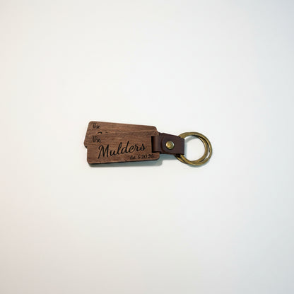 Gift-ready personalized wedding gift box for couples with engraved charcuterie board and coasters